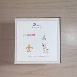 Karen Adams Paris Themed Notecard Set
